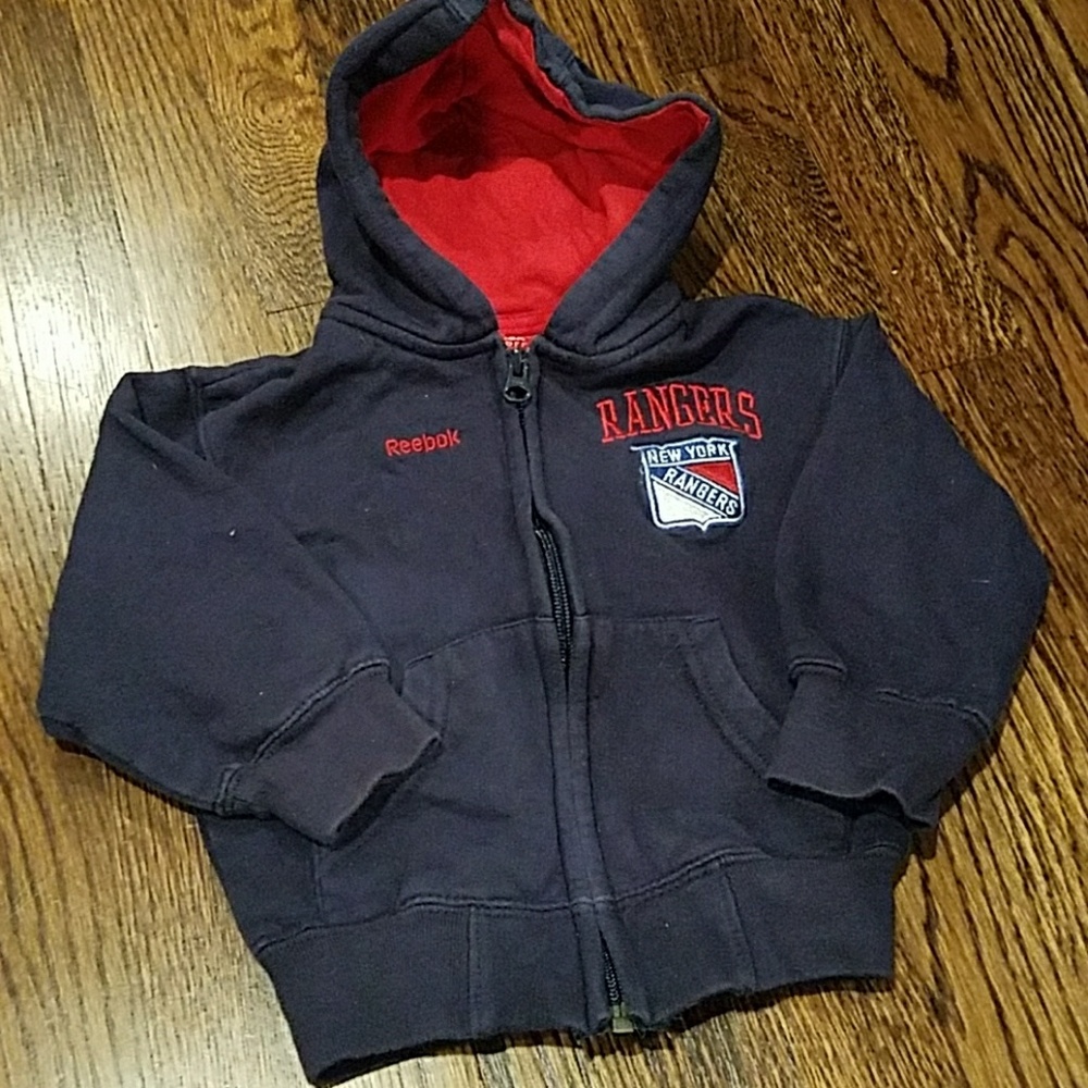 New York Rangers 3T Hooded Zip Up